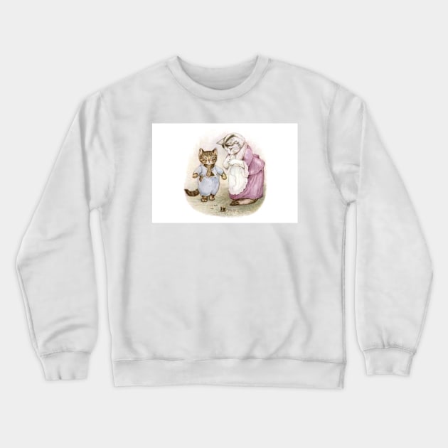 Beatrix Potter ~ Chubby Tom Kitten Crewneck Sweatshirt by QualitySolution